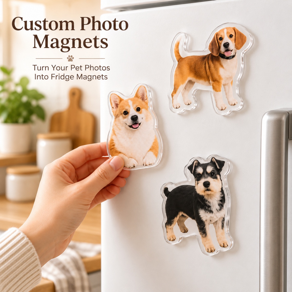 Halloween Party Supplies - Custom Acrylic Fridge Magnets—the Perfect Choice