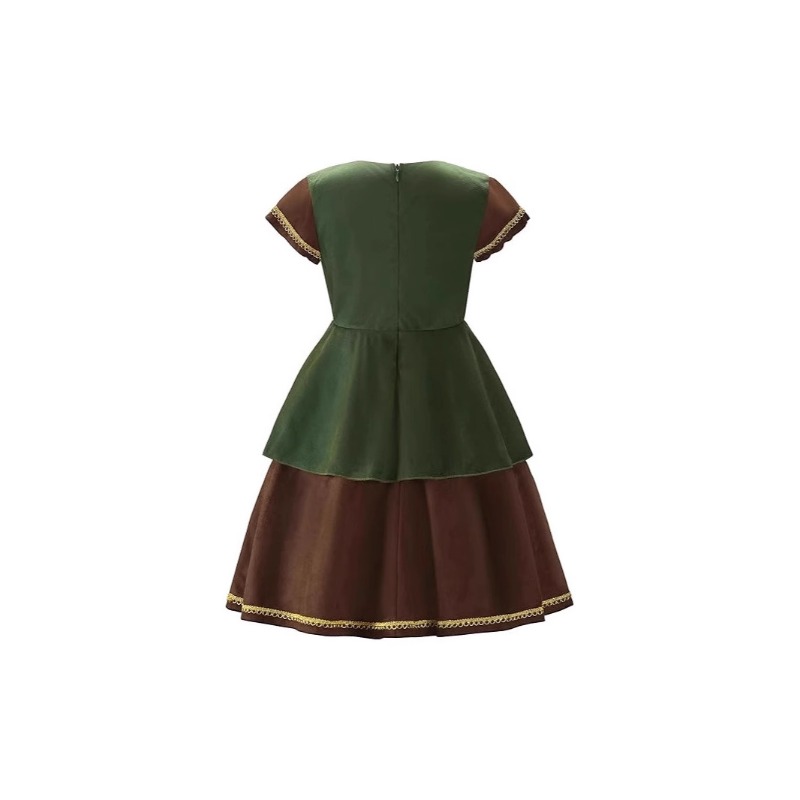 Kids Medieval Hood Cloak Dress - Halloween Costume Kids 评论和价格