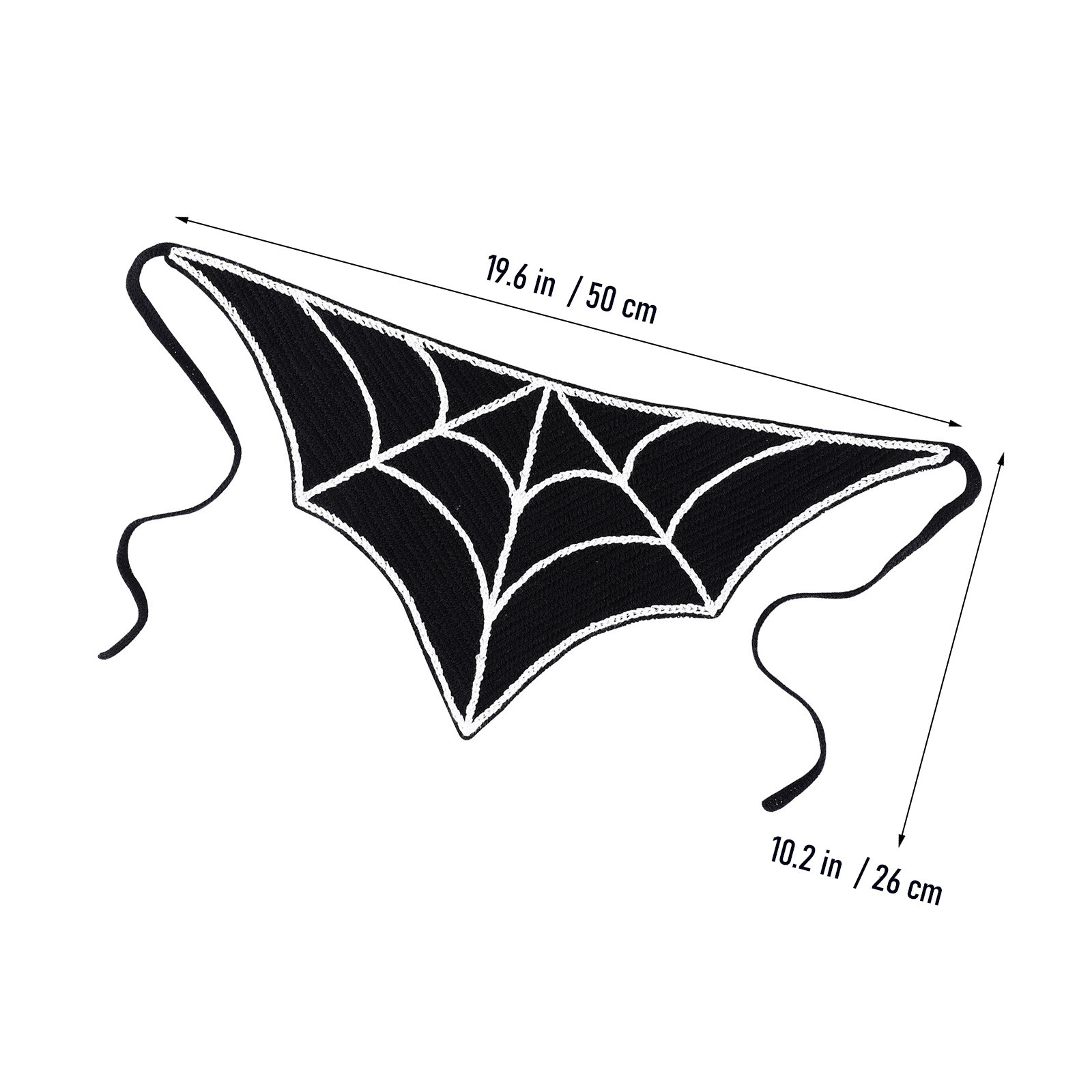 Halloween Spider Web Triangle  - Spider Web Halloween Decoration 评论和价格