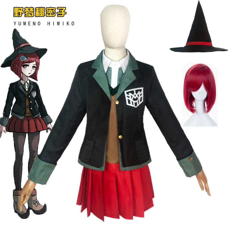 Anime Danganronpa Magician Yum - Halloween Costume Kids 评论和价格