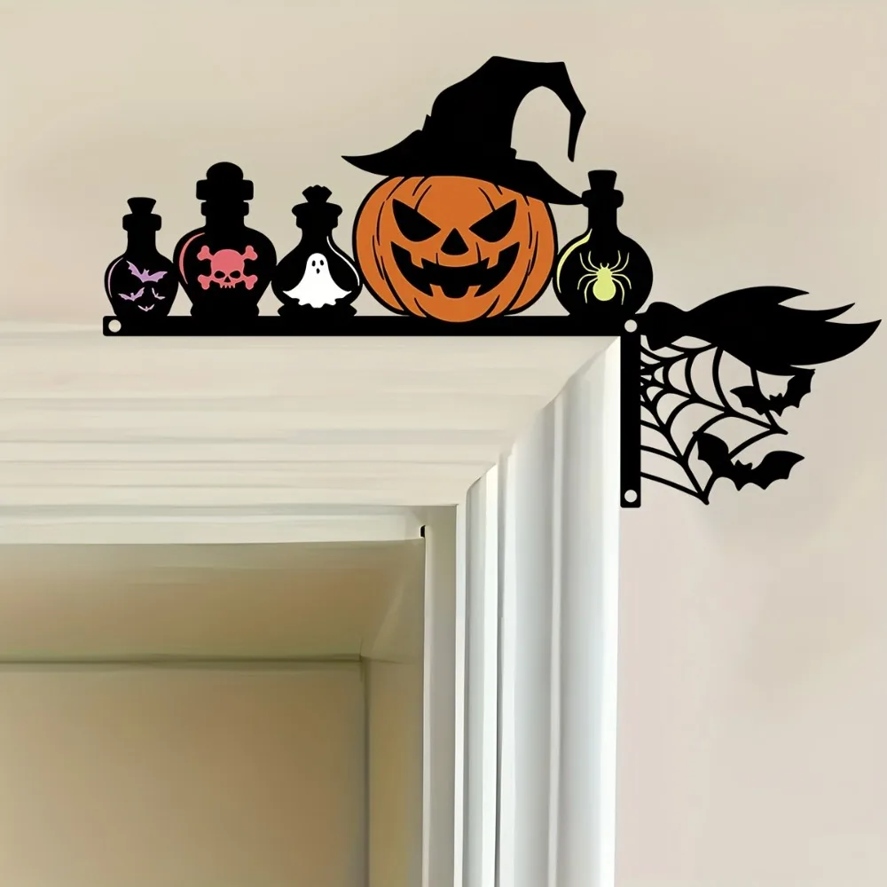 CIFBUY Halloween Door Corner M - Spider Web Halloween Decoration 评论和价格