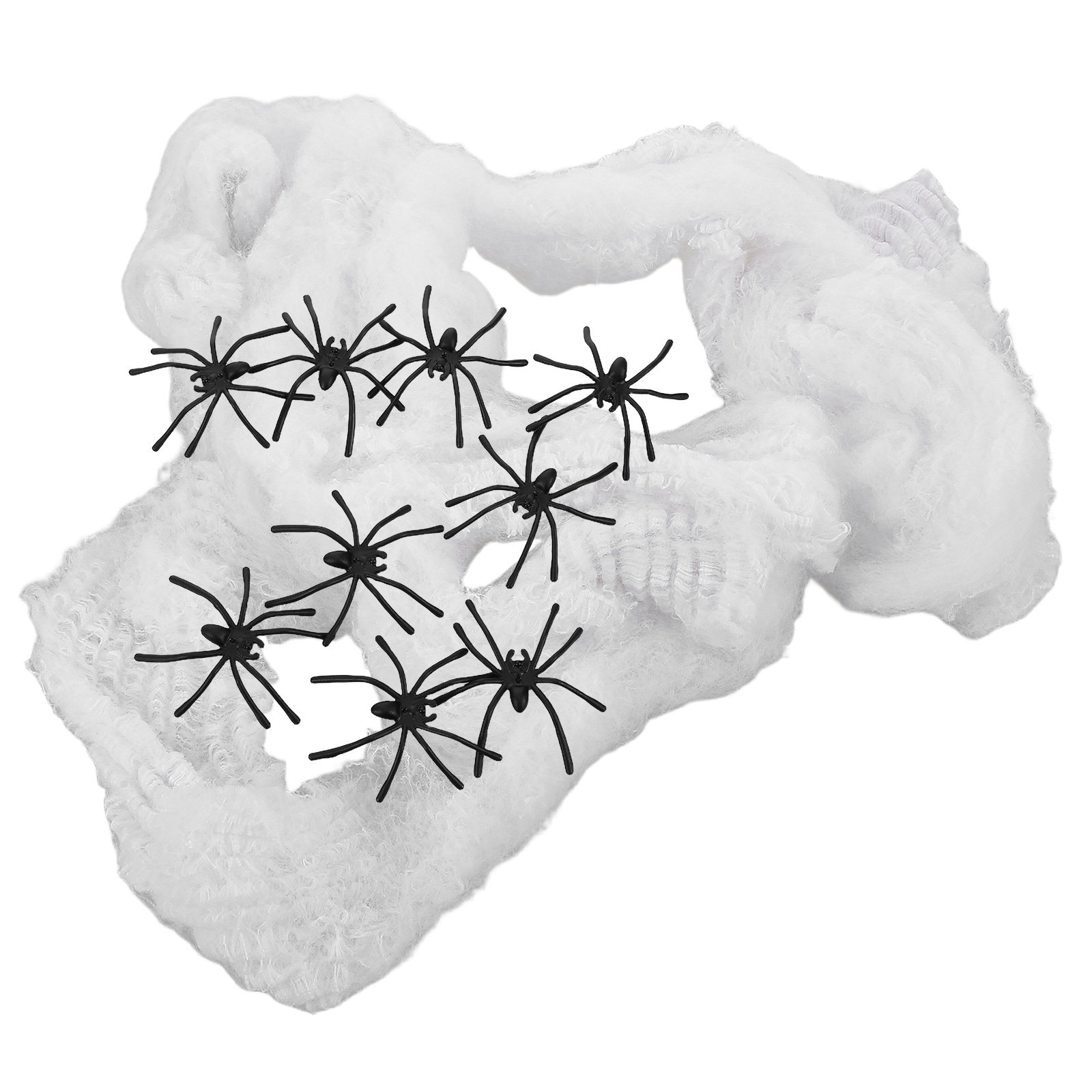 1Set Halloween Spider Web Deco - Spider Web Halloween Decoration 评论和价格