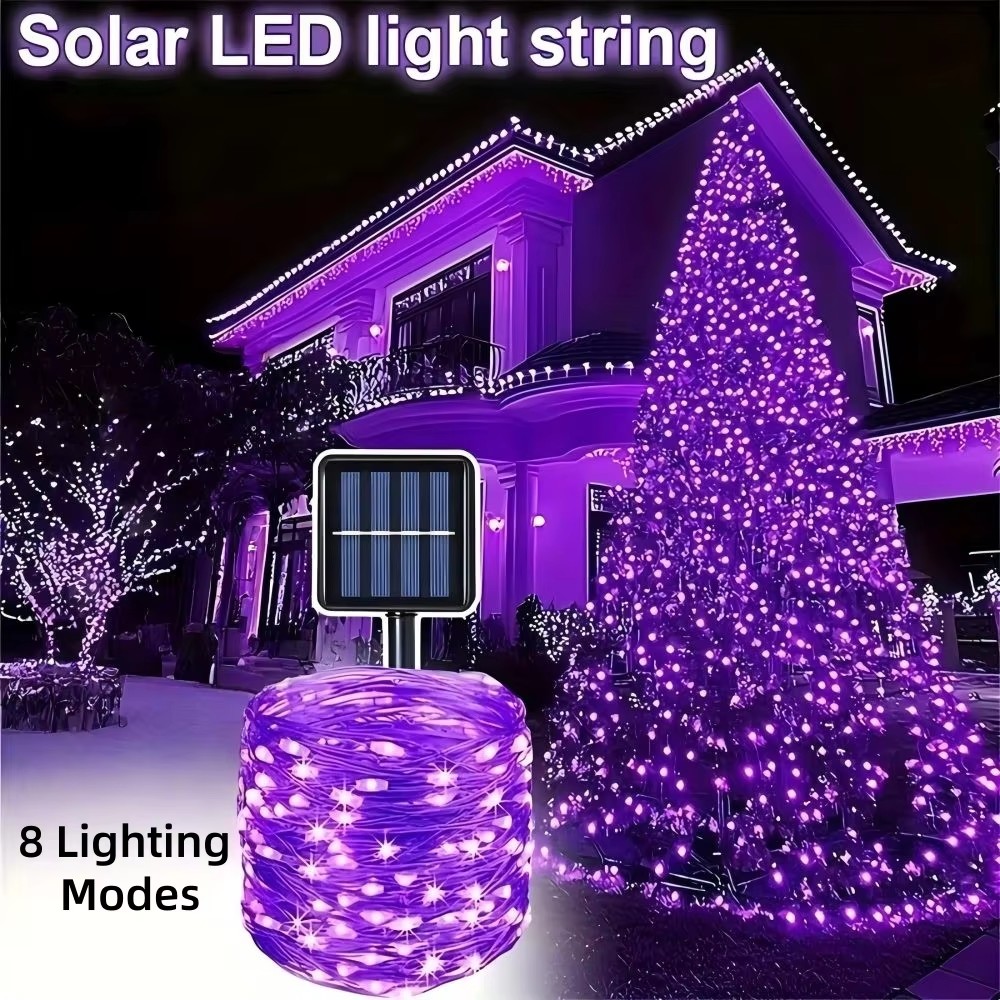 1/2PC12M100LED Halloween Decor - Halloween Led String Lights Orange 评论和价格