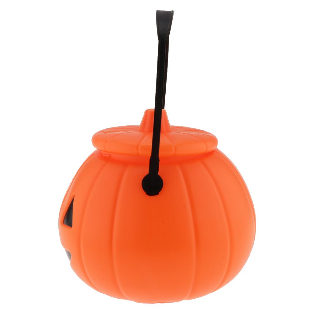 Halloween Pumpkin Candy Pot Pl - Pumpkin Lantern Halloween 评论和价格