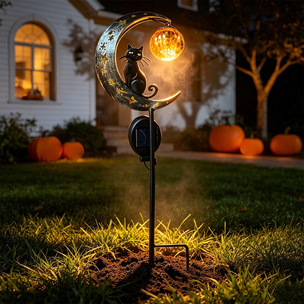 Halloween Outdoor Garden Stake - Pumpkin Lantern Halloween 评论和价格