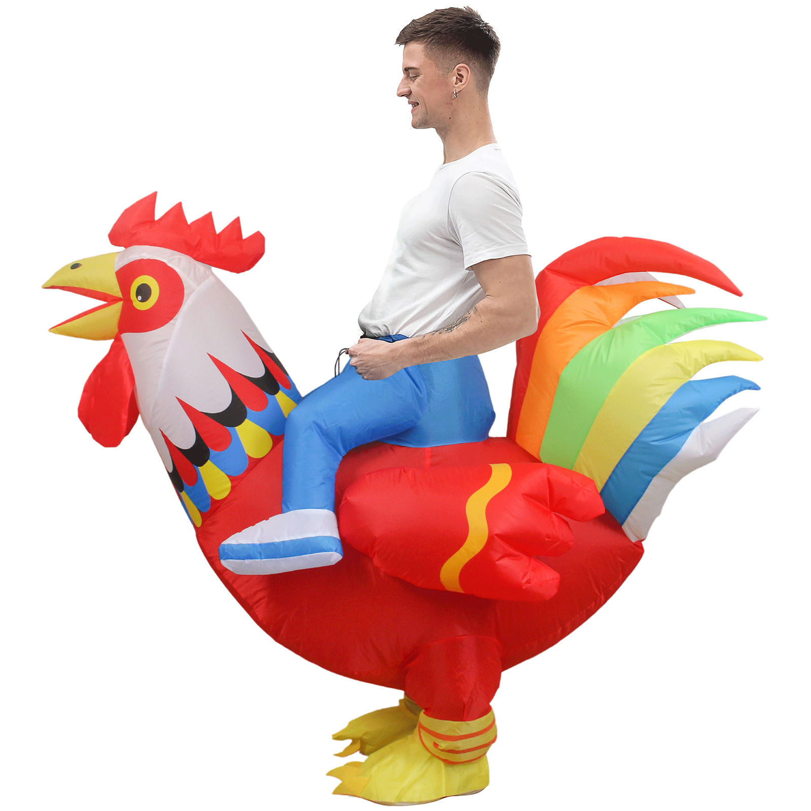 Halloween Funny Rooster Inflat - Halloween Costume Adult 评论和价格