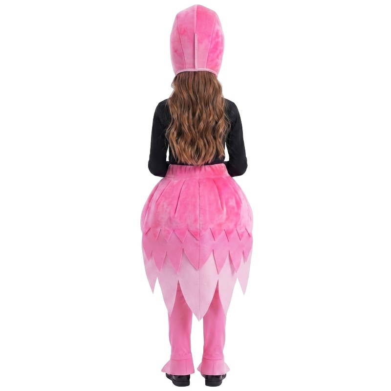 Animal Pink Flamingo Cosplay S - Halloween Costume Kids 评论和价格