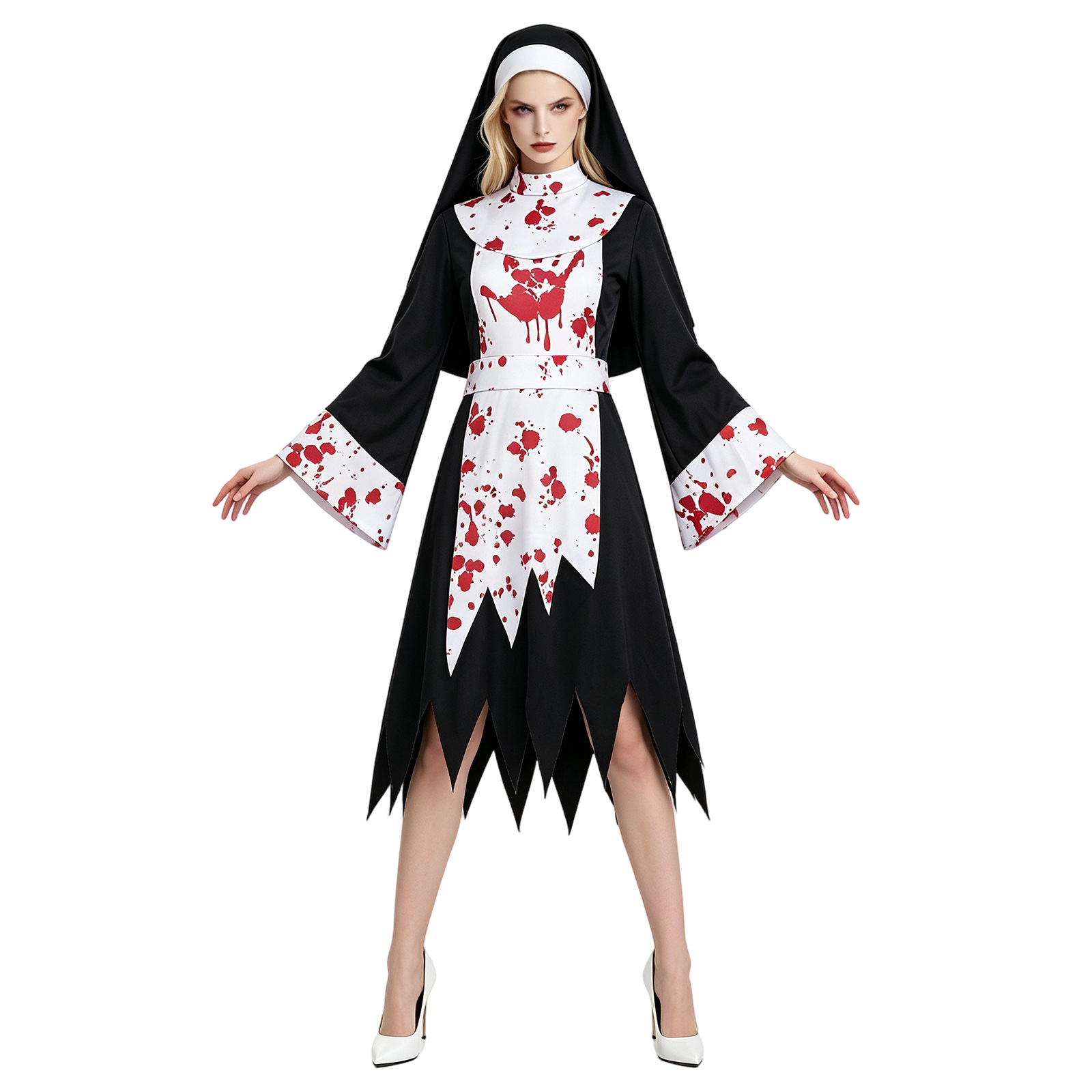 Women Kids Halloween Scary Dar - Halloween Costume Kids 评论和价格