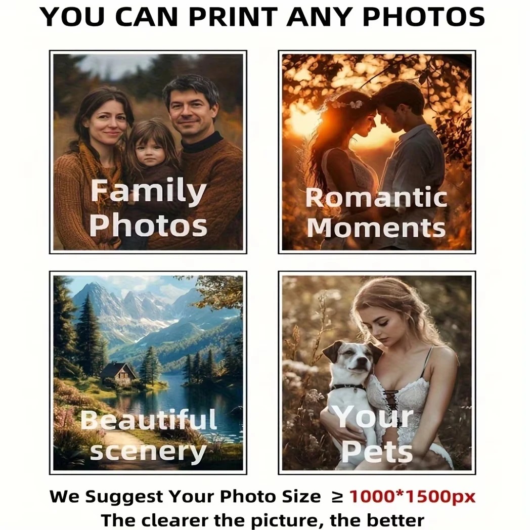 Personalized Photo Canvas, Cus - Halloween Party Supplies 评论和价格