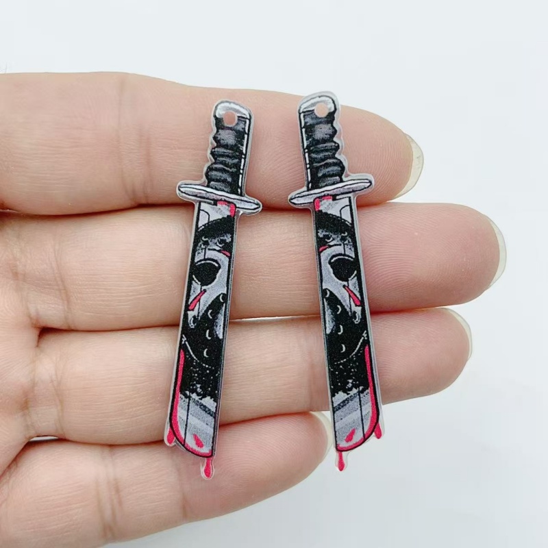 10 pieces of acrylic jewelry H - Halloween Party Supplies 评论和价格