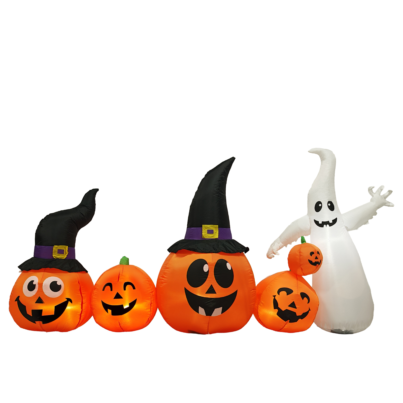 8FT Long Halloween Inflatables - Halloween Pumpkin Decor Led 评论和价格