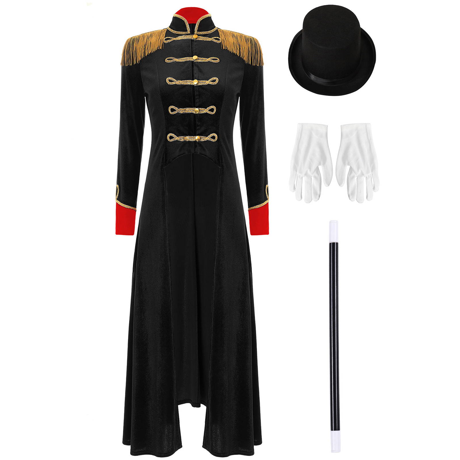 Steampunk Gothic Medieval Tail - Halloween Costume Adult 评论和价格