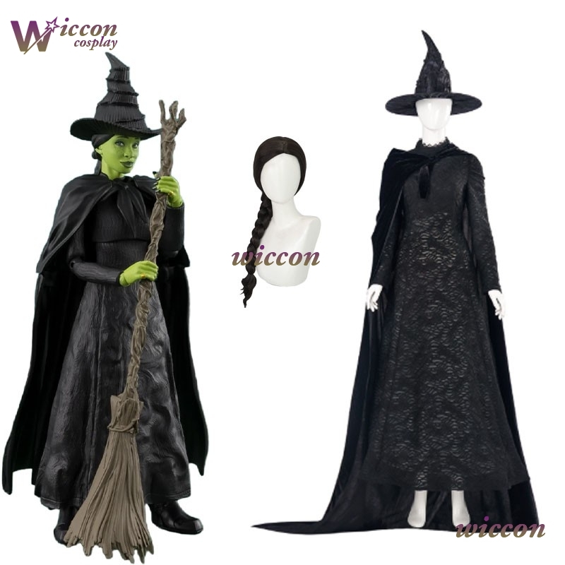 YesoK Movie Wicked Elphaba Cos - Halloween Costume Kids 评论和价格