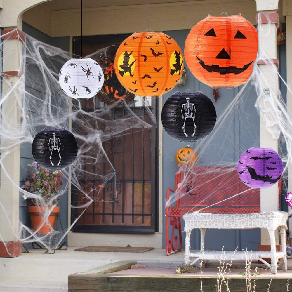 8 Inches Halloween Pumpkin Pap - Pumpkin Lantern Halloween 评论和价格