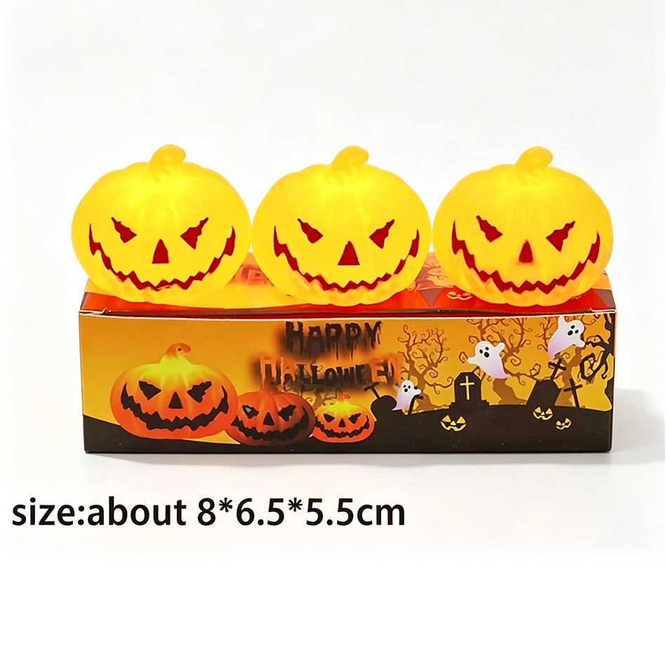 LED Pumpkin Lamp Warm Light Ja - Halloween Pumpkin Decor Led 评论和价格