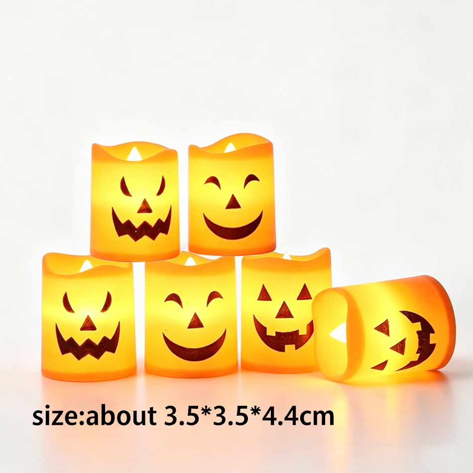 LED Pumpkin Lamp Warm Light Ja - Halloween Pumpkin Decor Led 评论和价格